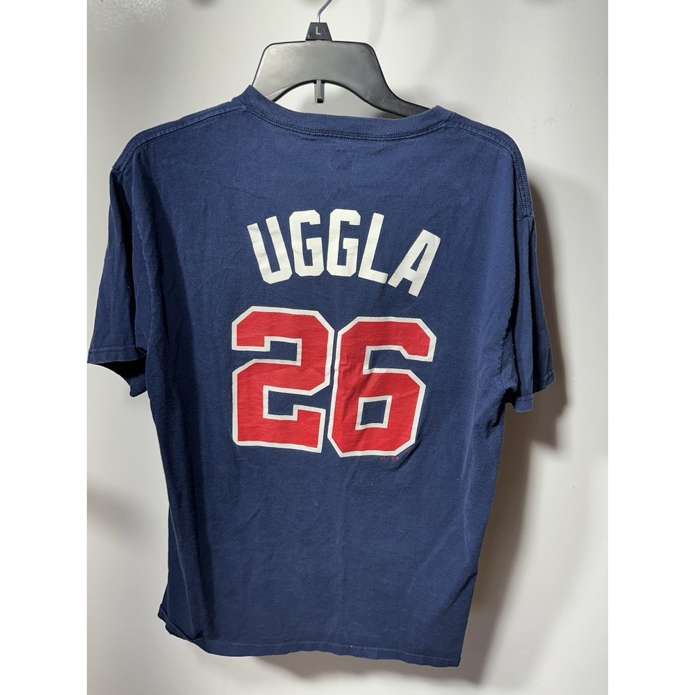 Vintage - Majestic - Atlanta Braves - Dan Uggla - Player Jersey T Shirt - M - Picture 2 of 3